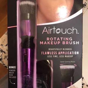 Airtouch rotating makeup brush